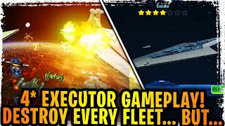 4 Star Executor Gameplay! Destroy Negotiator, Malevolence, and 7 STAR EXECUTOR! But Bad on Defense?