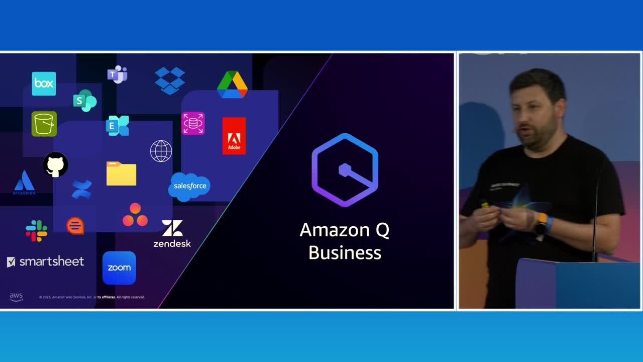 AWS Summit Tel Aviv 2025 - Amazon Q Business: Transforming enterprise productivity with generative A