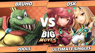 LMBM 2023  Bruho (King K Rool) Vs Osk (Pyra Mythra) SSBU Ultimate Tournament