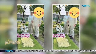 Nyekar Ke Makam Keluarga Nindy Ayunda & Dito Mahendra Sudah Menikah Siri - SENSASI