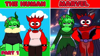 Incredibox Sprunki Human Retake Becomes Marvel Part 1 New Mod
