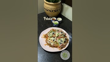 Italian style potato rosti || #recipeoftheday #potatorosti #pizza recipe