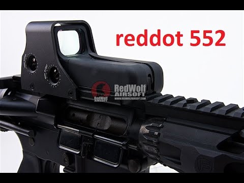 Video Reddot 551 reddot 552 kính bắn nhanh cao cấp - youtube
