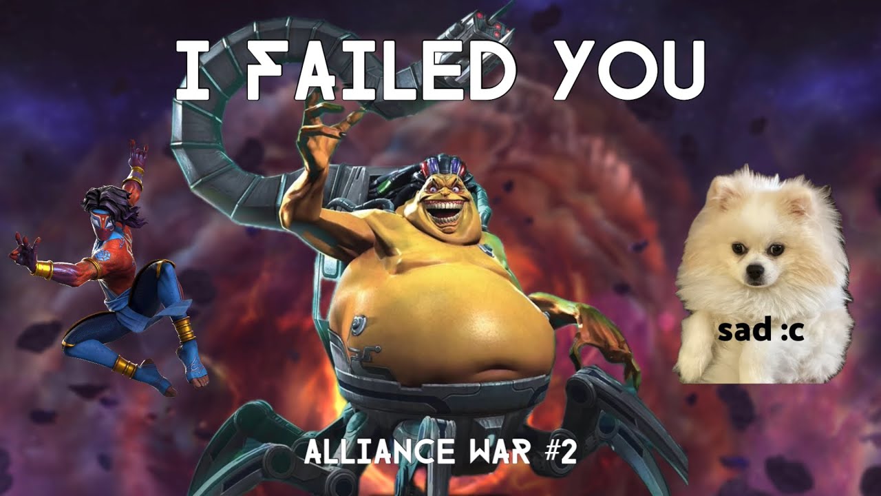 Я совершил ошибку | Война альянсов в MCOC