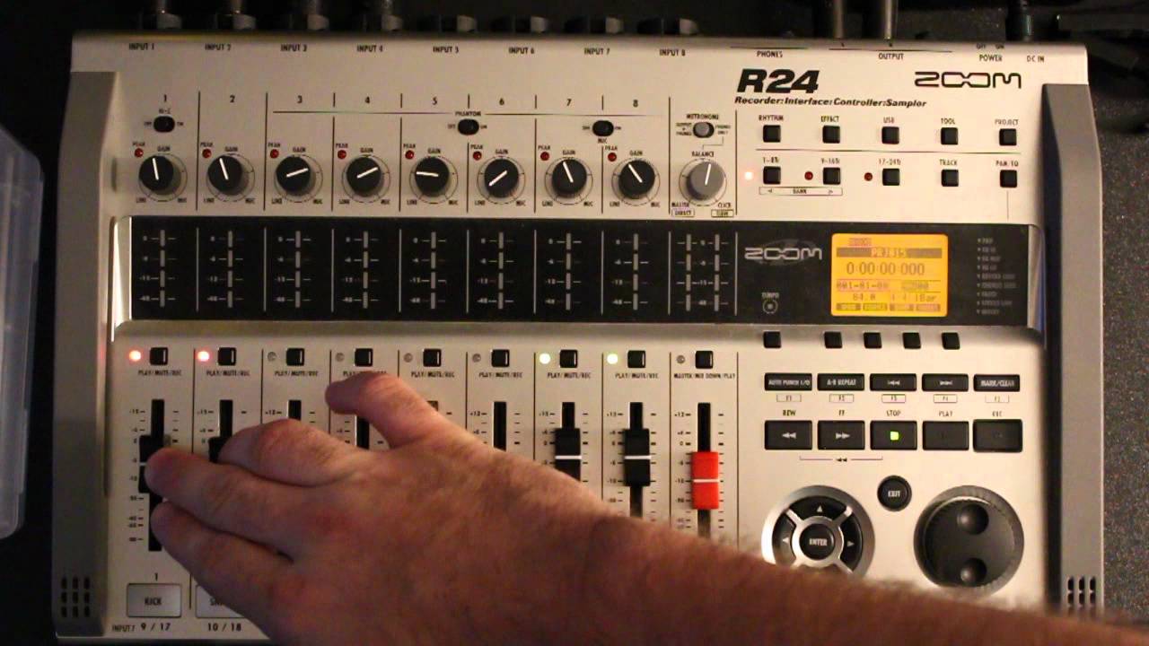 How To Do Basic Recording with the Zoom R24 + new music clip
