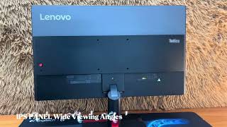 Lenovo ThinkVision S24i-30 Monitor Review & Feature Showcase - YouTube