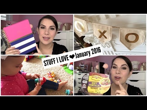 Stuff I Love! January 2016 | RANDOM Favorites