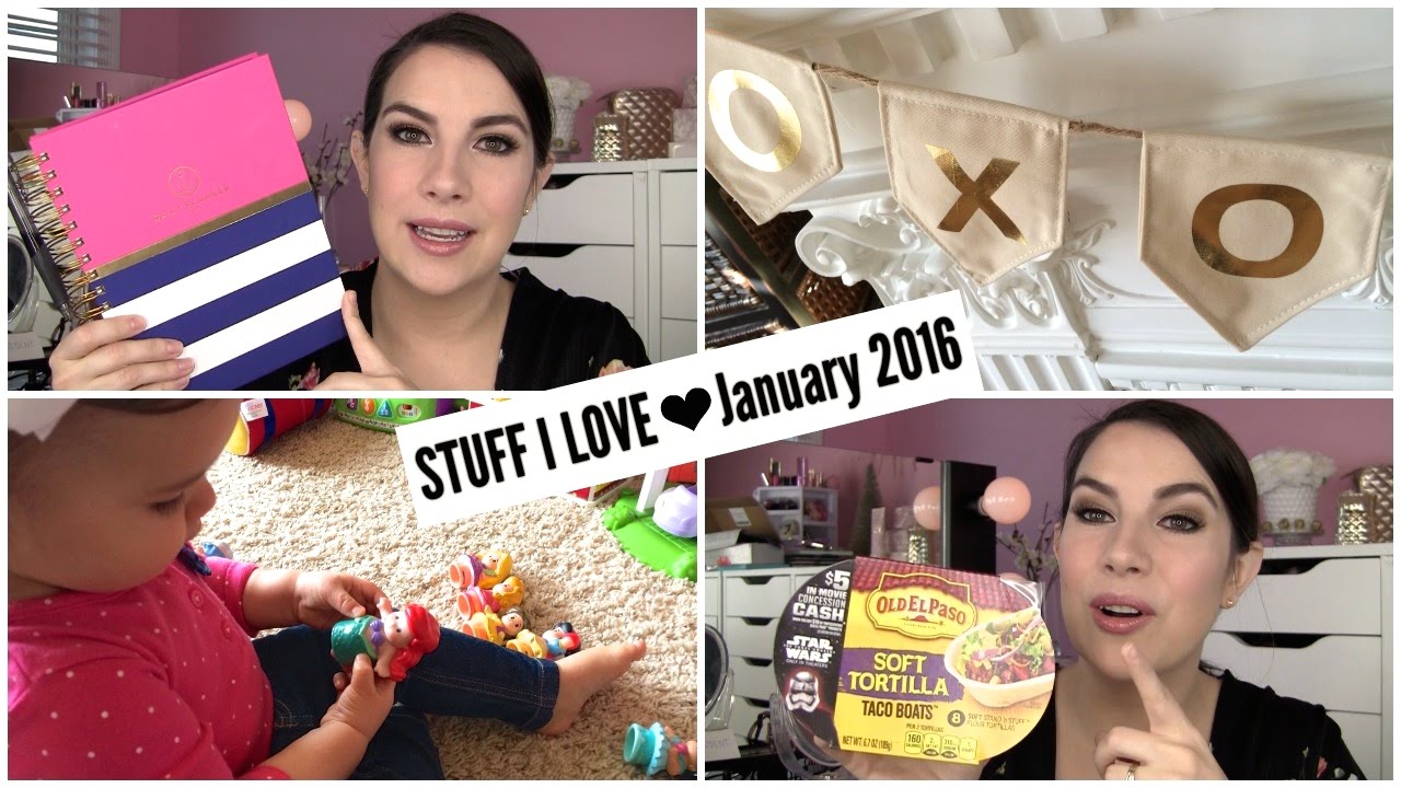 Stuff I Love! January 2016 | RANDOM Favorites
