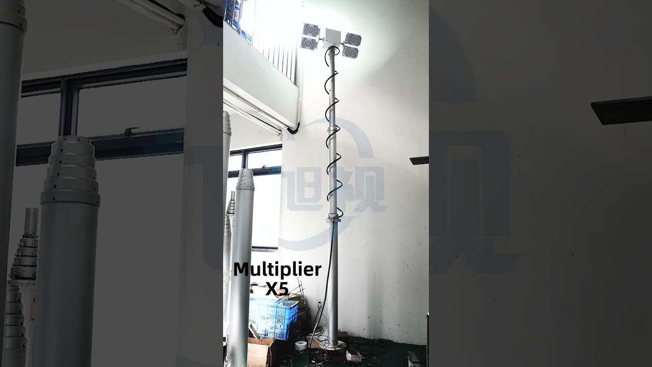 6.5-meter fire tower light