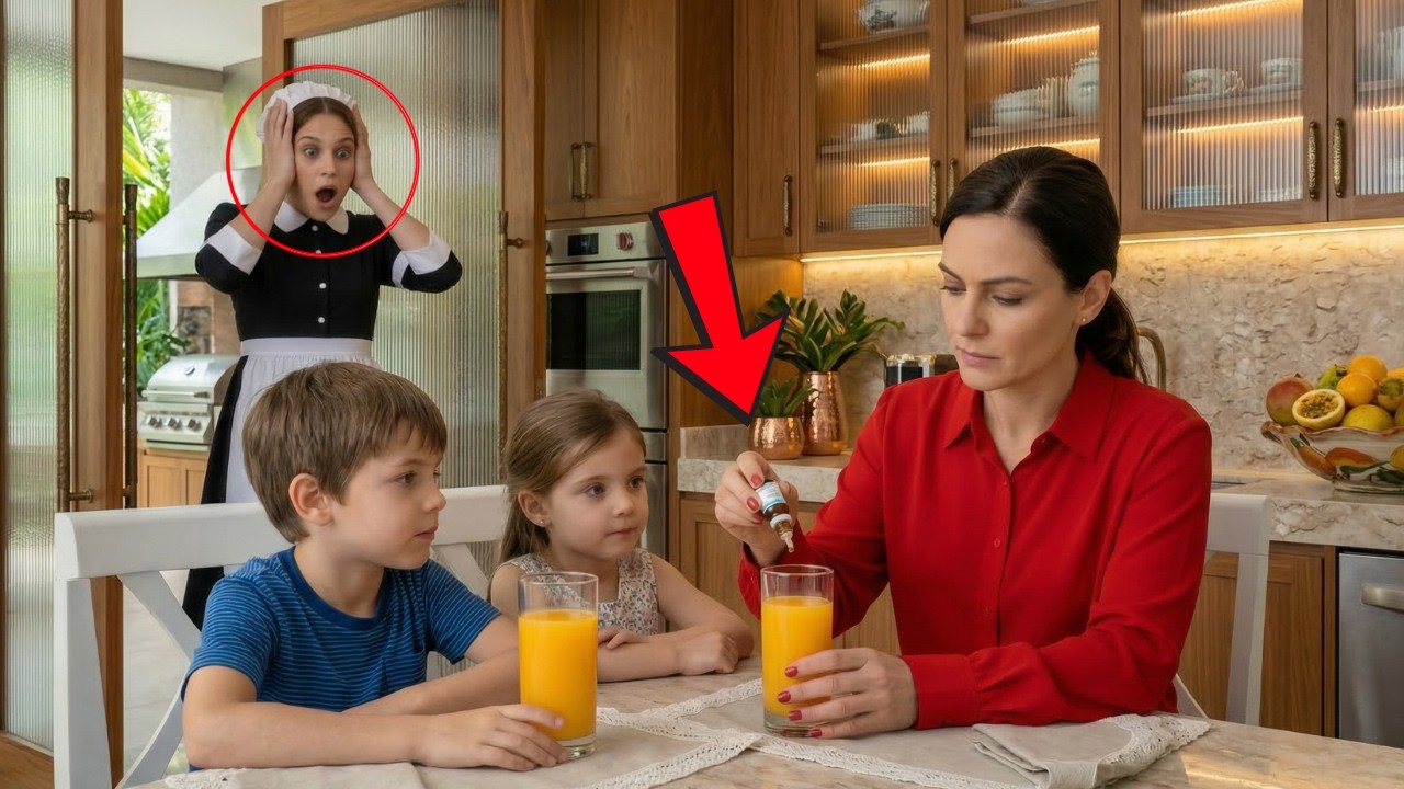 NOVOUPOSLENI ČISTAČ UHVATIO MILIJUNEROVU ZARUKOVICU KAKO STAVLJA NEŠTO U DJEČJI SOK...