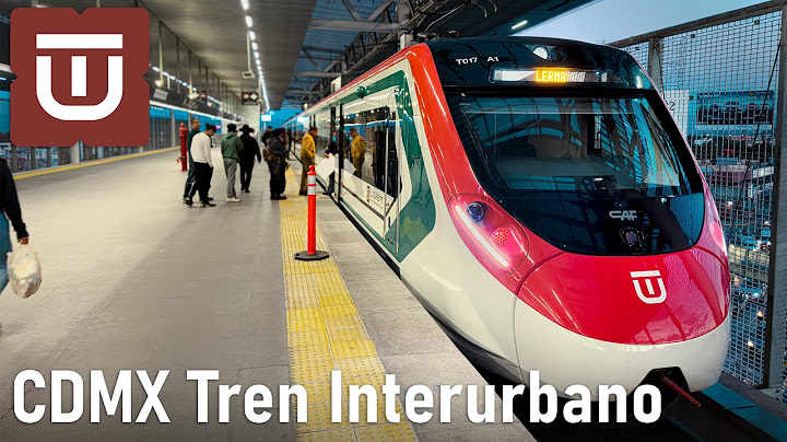 [4K] 🇲🇽 Tren Interurbano Mexico Toluca "El Insurgente"