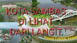 Pemandangan Kota Sambas Langit