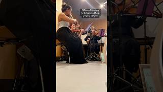 Bittersweet Symphony string quartet cover for opening event #stringquartet #violin #coversongs