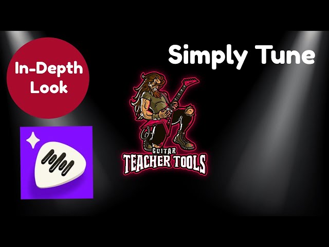 受賞歴多数のJoyTunes製ギターチューナー|Simply Ltd Simply Tune