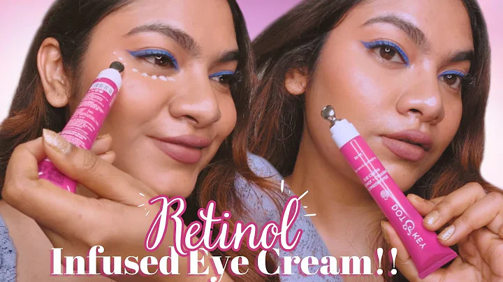 I finally tried Retinol under my eyes using Dot&key Pomegranate + Retinol Eye Cream treatment!