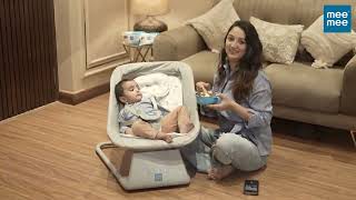 Mee Mee Dreamy Delight Baby Rocker | Smart Bluetooth Music & Gentle Auto Swing screenshot 2