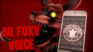 [FNAF AR\SFM] Foxy Voicelines