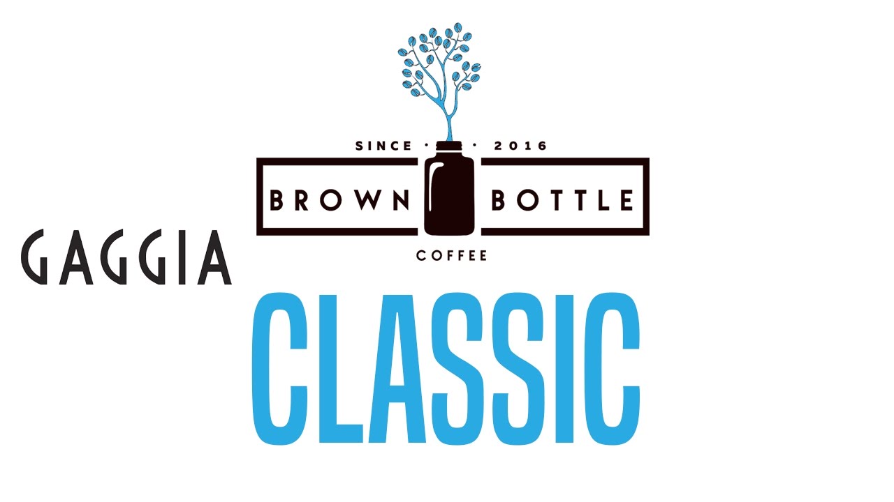 Gaggia Classic Coffee Machine YouTube