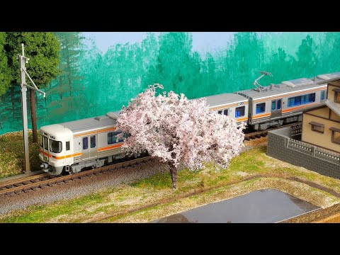 【Nゲージ】桜の木 作り方3選 / 鉄道模型 レイアウト製作