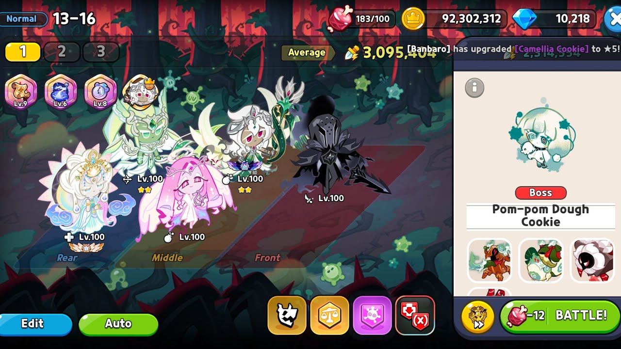 Cookie Run: Kingdom - At the Edge of Light and Darkness 13-16 Battle and Cutscene