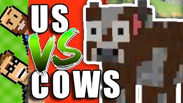LONGEST COW MISSION | Minecraft 2-Player SPLIT SCREEN Co-Op! (Nintendo Switch) Part 5 | The Basement