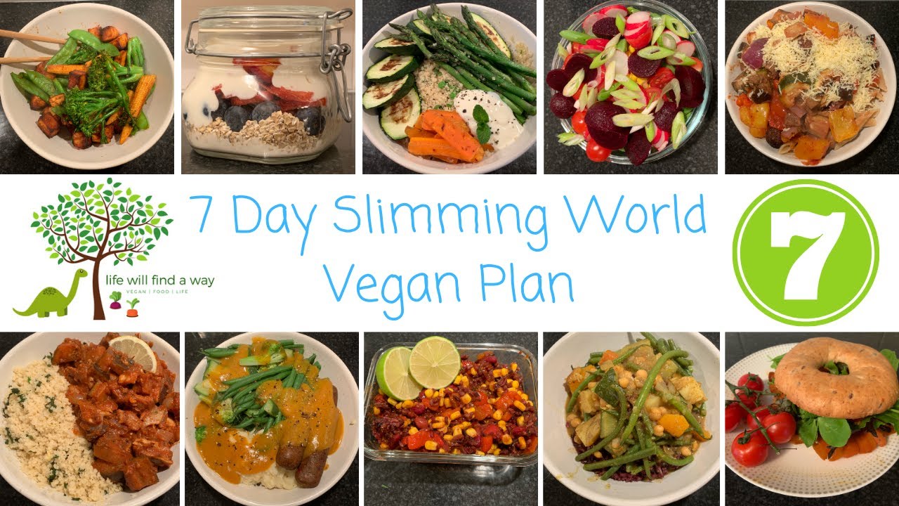 7 Day Slimming World Vegan Meal Plan - Day 7 - YouTube