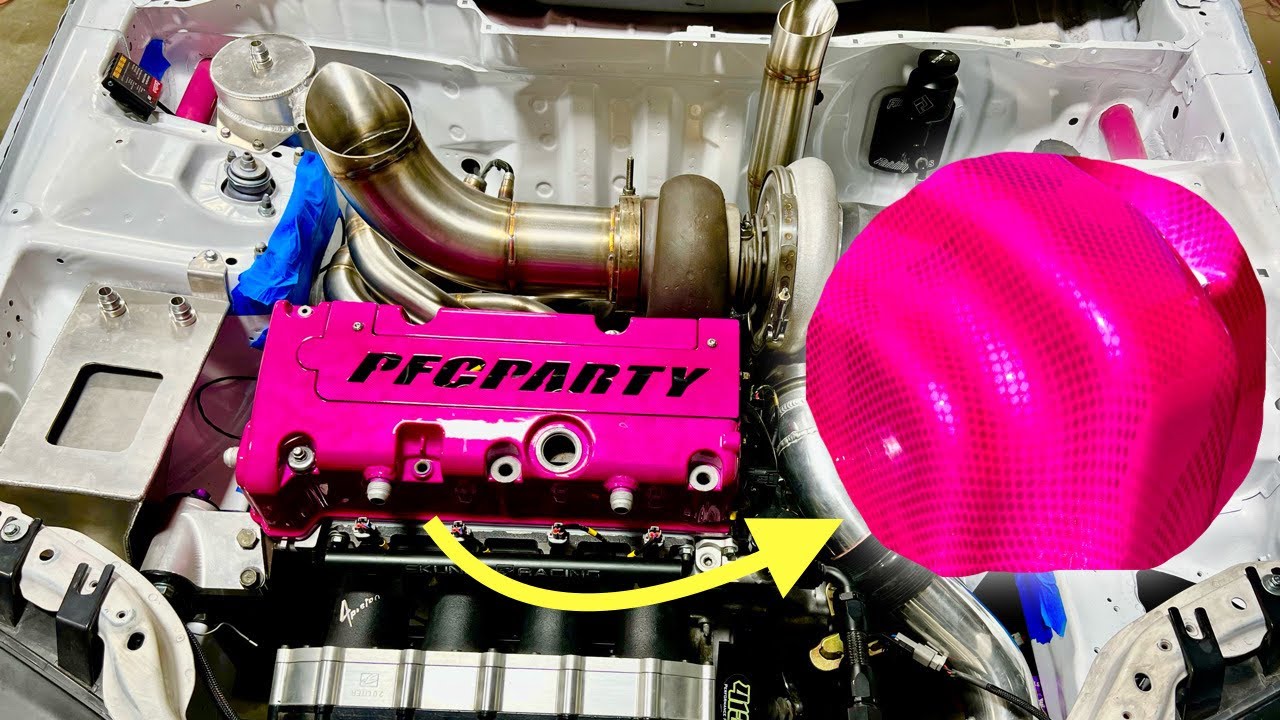 Making a 1,000hp Honda Civic Engine Bay Aesthetically INSANE YouTube