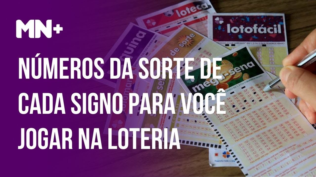 Número da sorte de cada signo para jogar e ganhar na loteria!