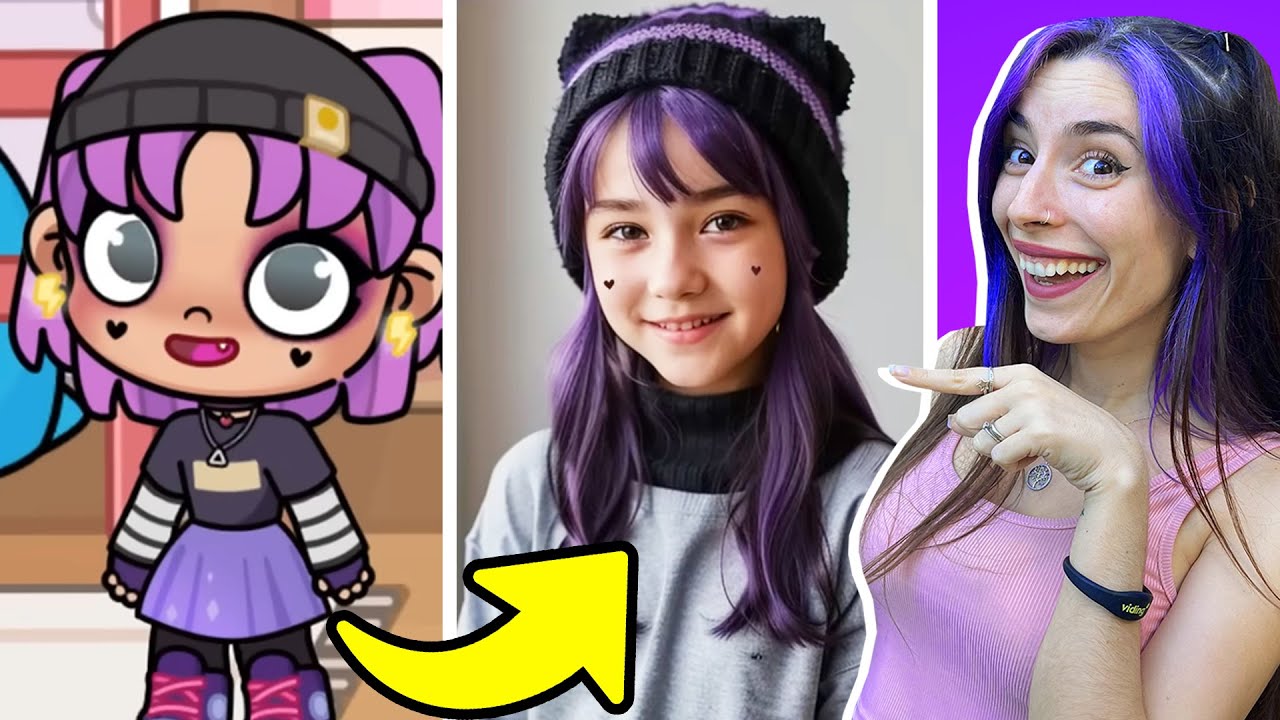 PERSONAJES DE AVATAR WORLD VS LA VIDA REAL