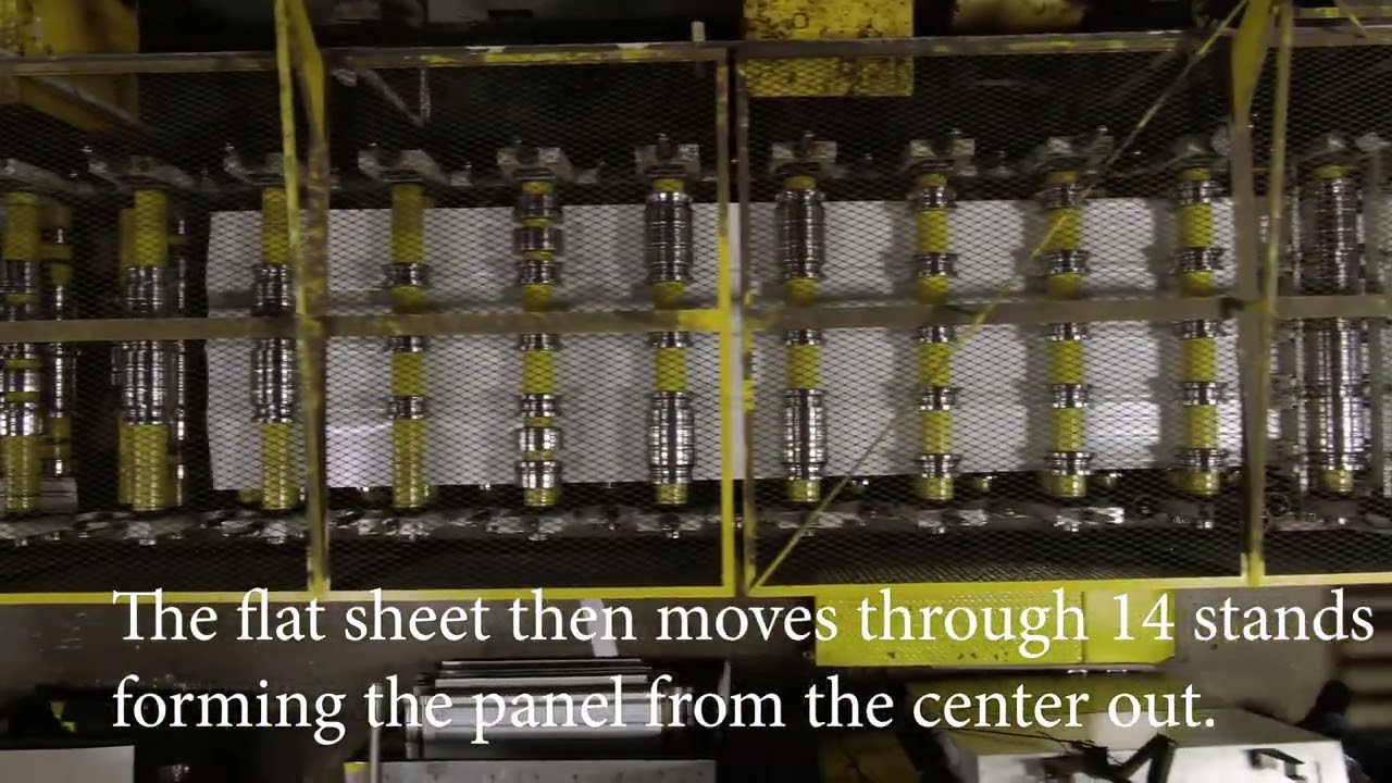 A Central States Rollformer in Action