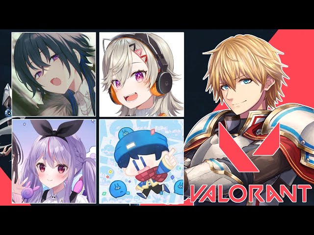 【 VALORANT 】 新Actフルパヴァロw/うるぱんち,めっさん,ミミさん,らだお 【 エビオ/にじさんじ 】のサムネイル