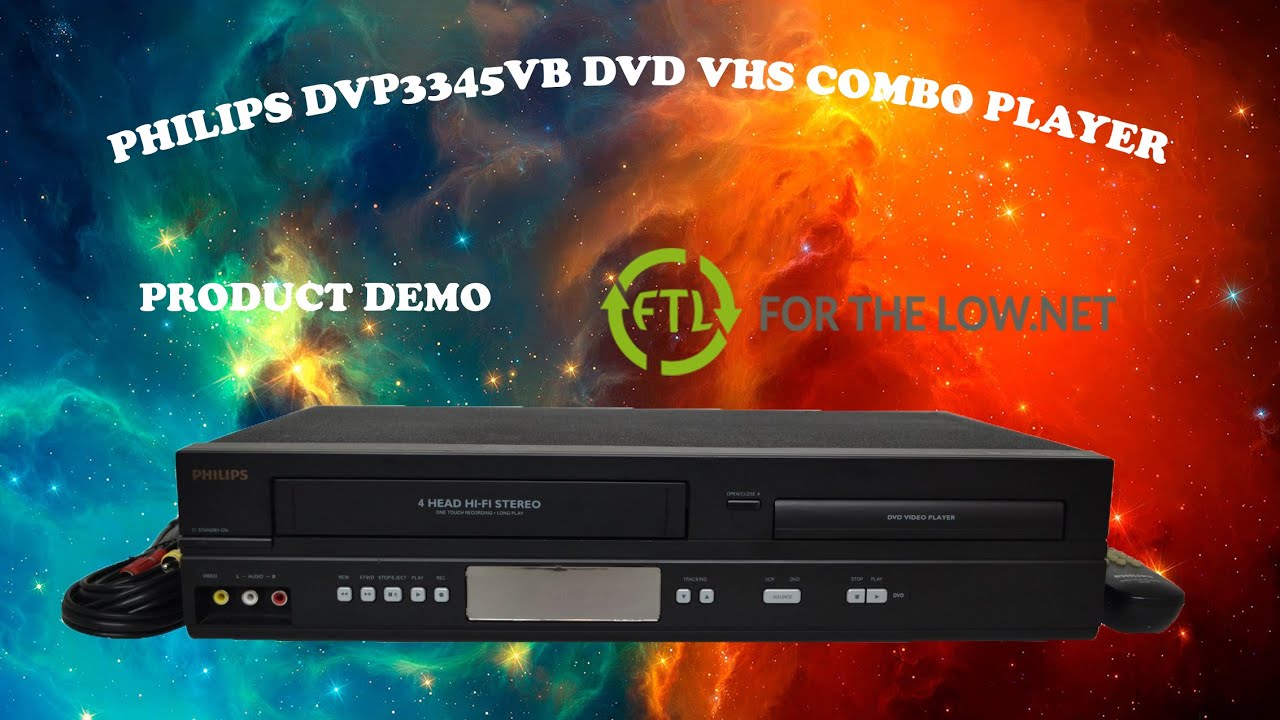 VHS Videorecorder / DVD Player Combi, DEMO MODEL