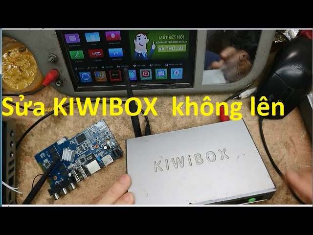 KIWIBOX S2 NEW chỉ báo đèn đỏ,không lên hình - YouTube