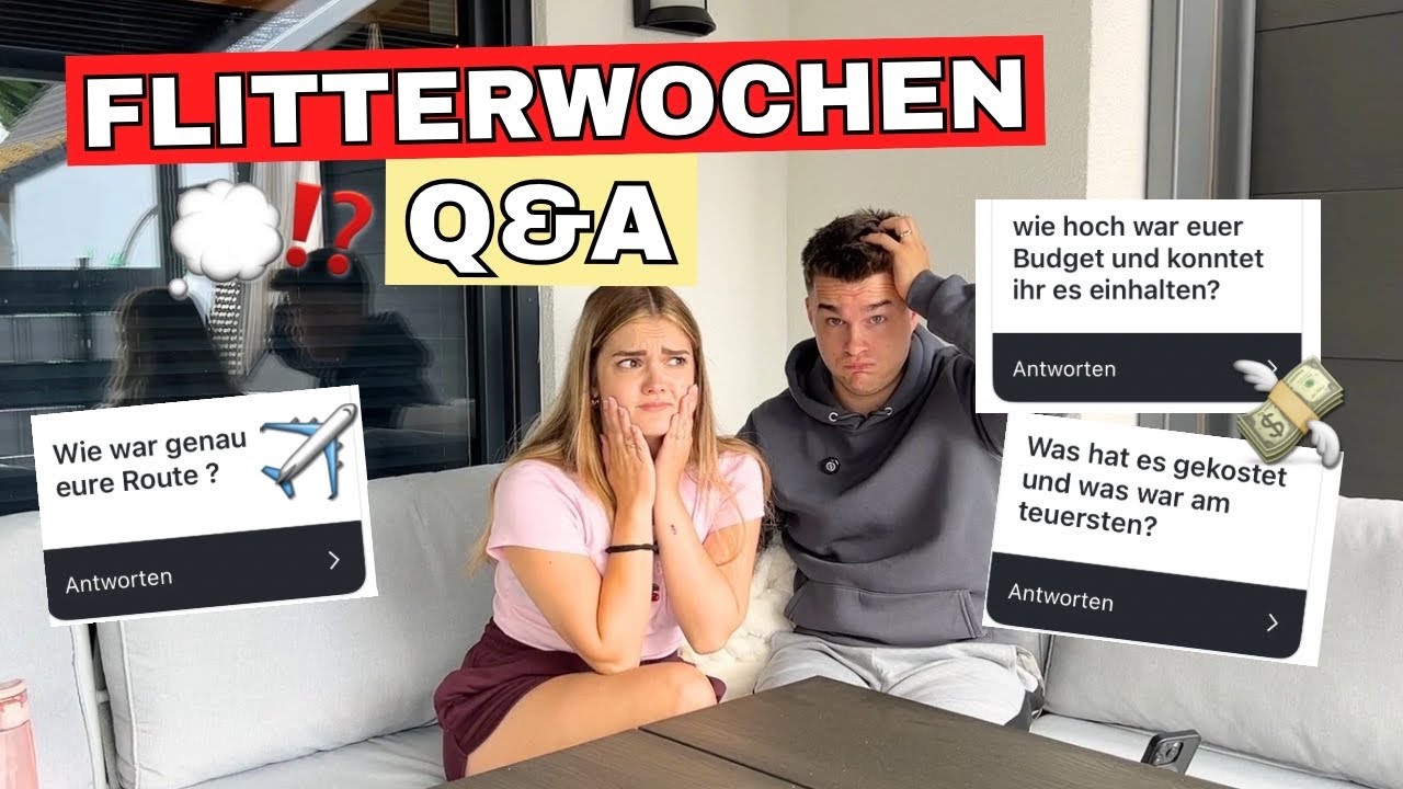 SO TEUER waren die FLITTERWOCHEN! 😱💸 Unsere Route, Highlights etc. - EURE FRAGEN | Hans&Wika