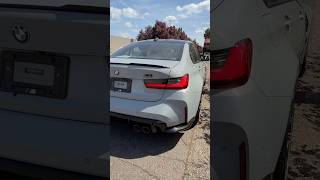 Taking delivery of my new to me G80 M3 Competition