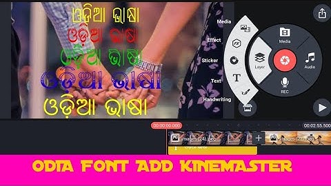 How to add odia font in kinemaster full video || 2022.  #viral#kinemaster