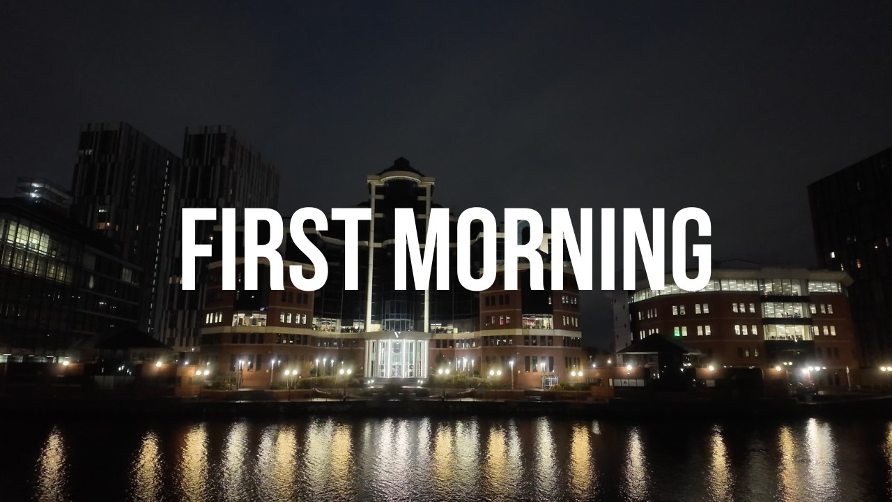 A Peaceful Start To The Day | 6AM Salford Quays Walk