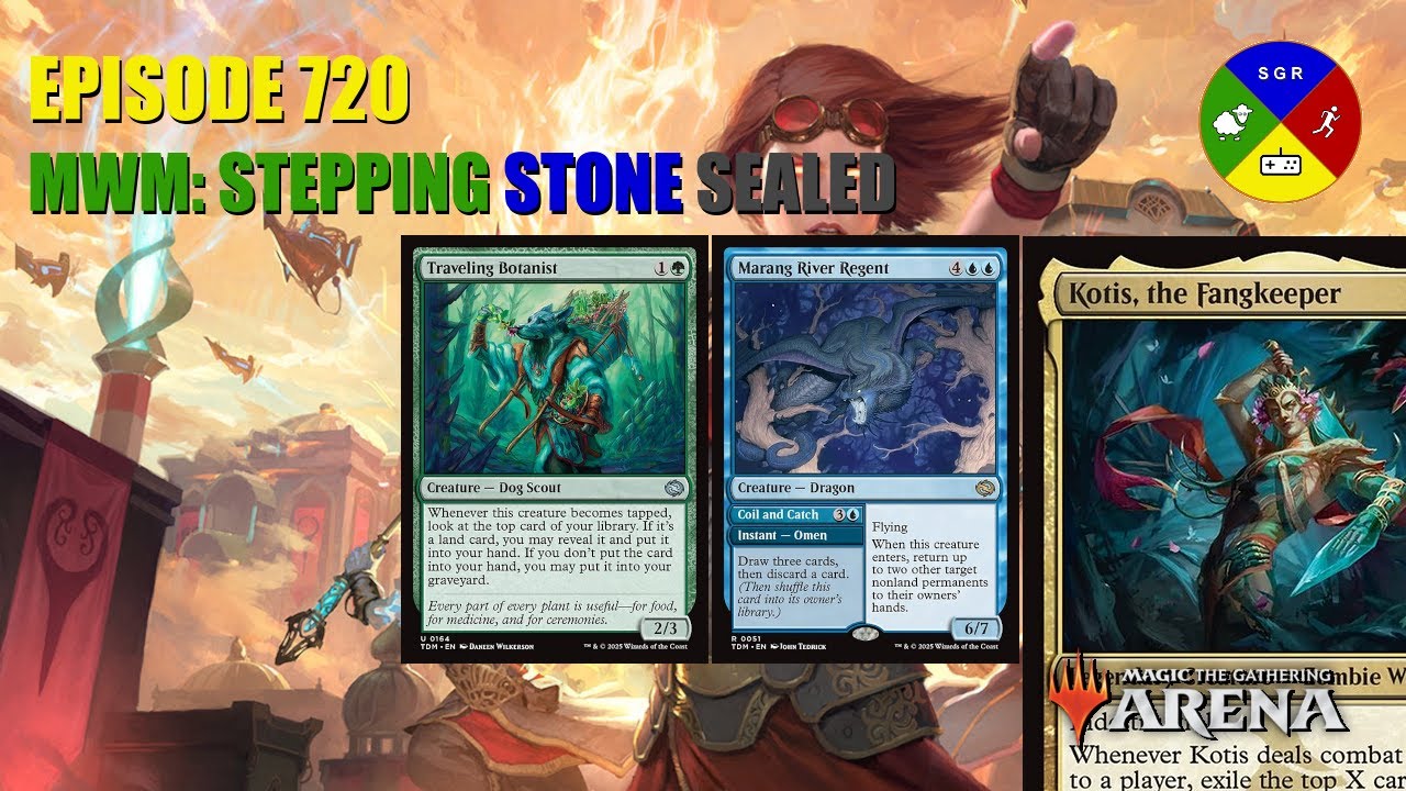 MTG Arena Run: MWM: Stepping Stone Sealed Deck: Taking Advantage of the Guaranteed Cards