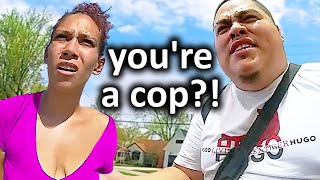 When Cops Surprise Criminal Duos in the Act