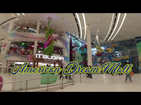 American Dream Mall |27 Mins Walking Tour| |The 2nd Largest US Mall ...