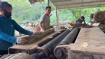 fast and efficient industrial wood processing