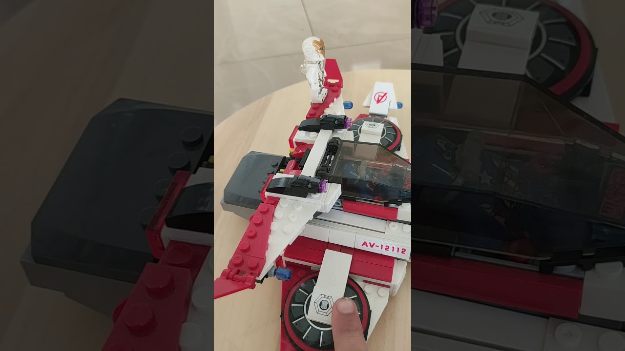 Lego avengers jet - YouTube