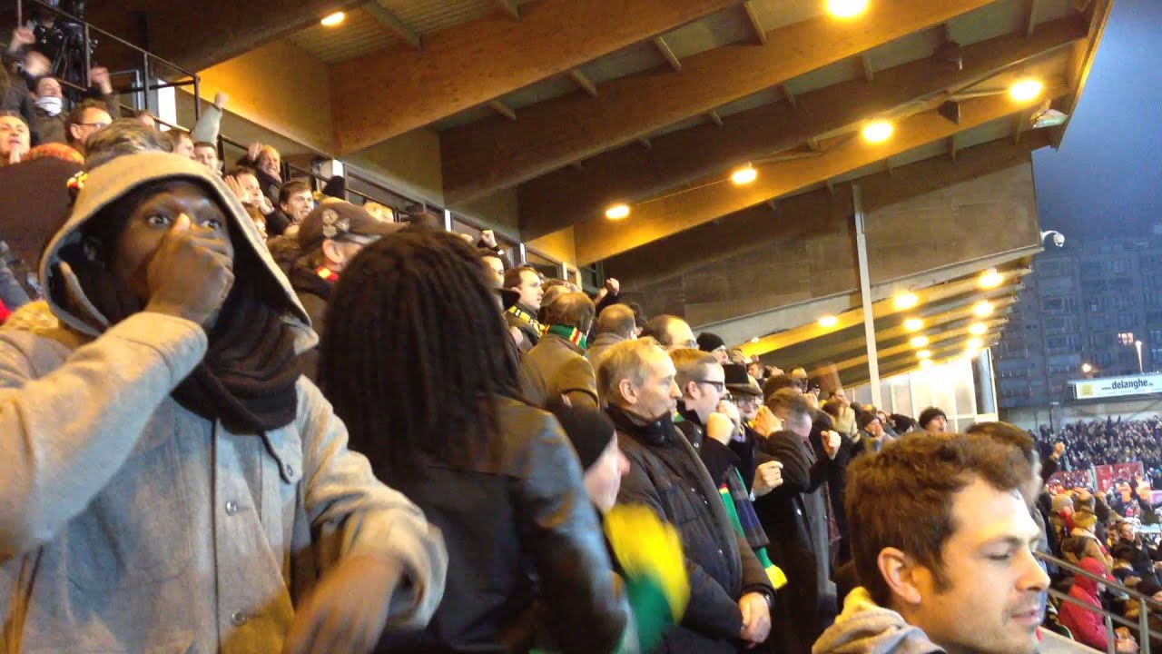 De reactie van Romelu Lukaku op de beslissende penalty van Siani