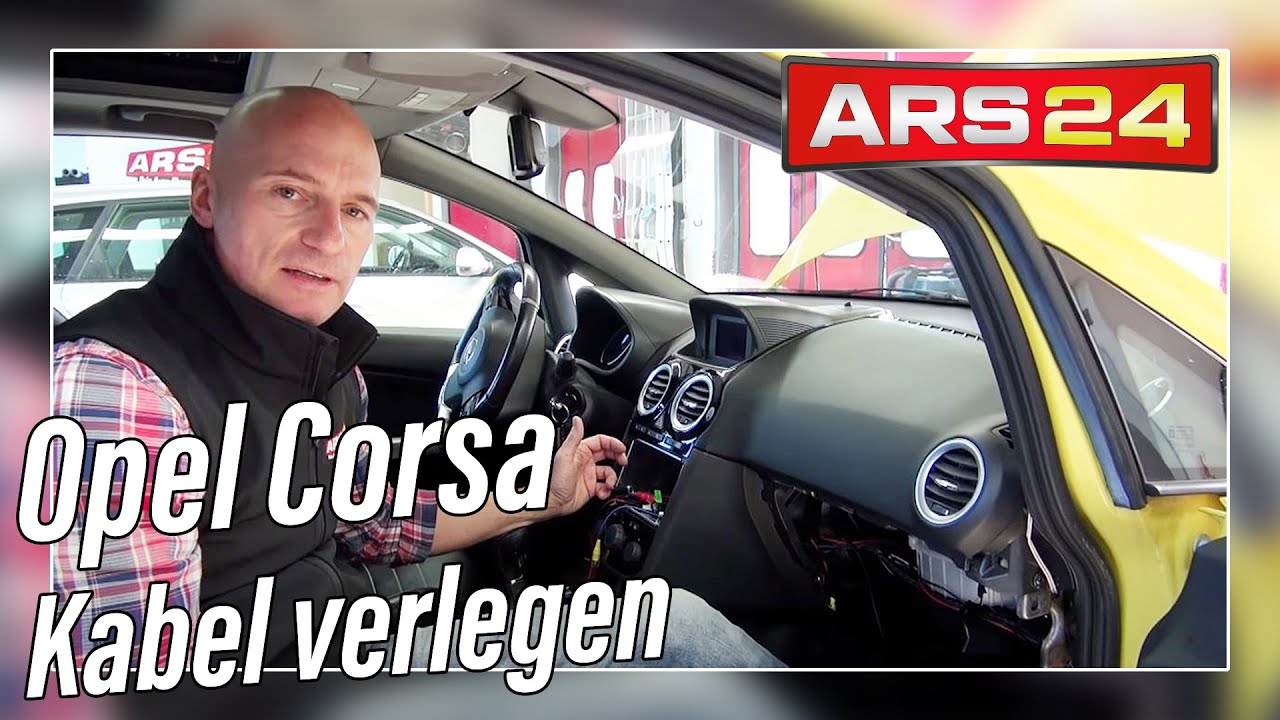 Opel Corsa  Kabel für Soundanlage richtig verlegen I ARS24 