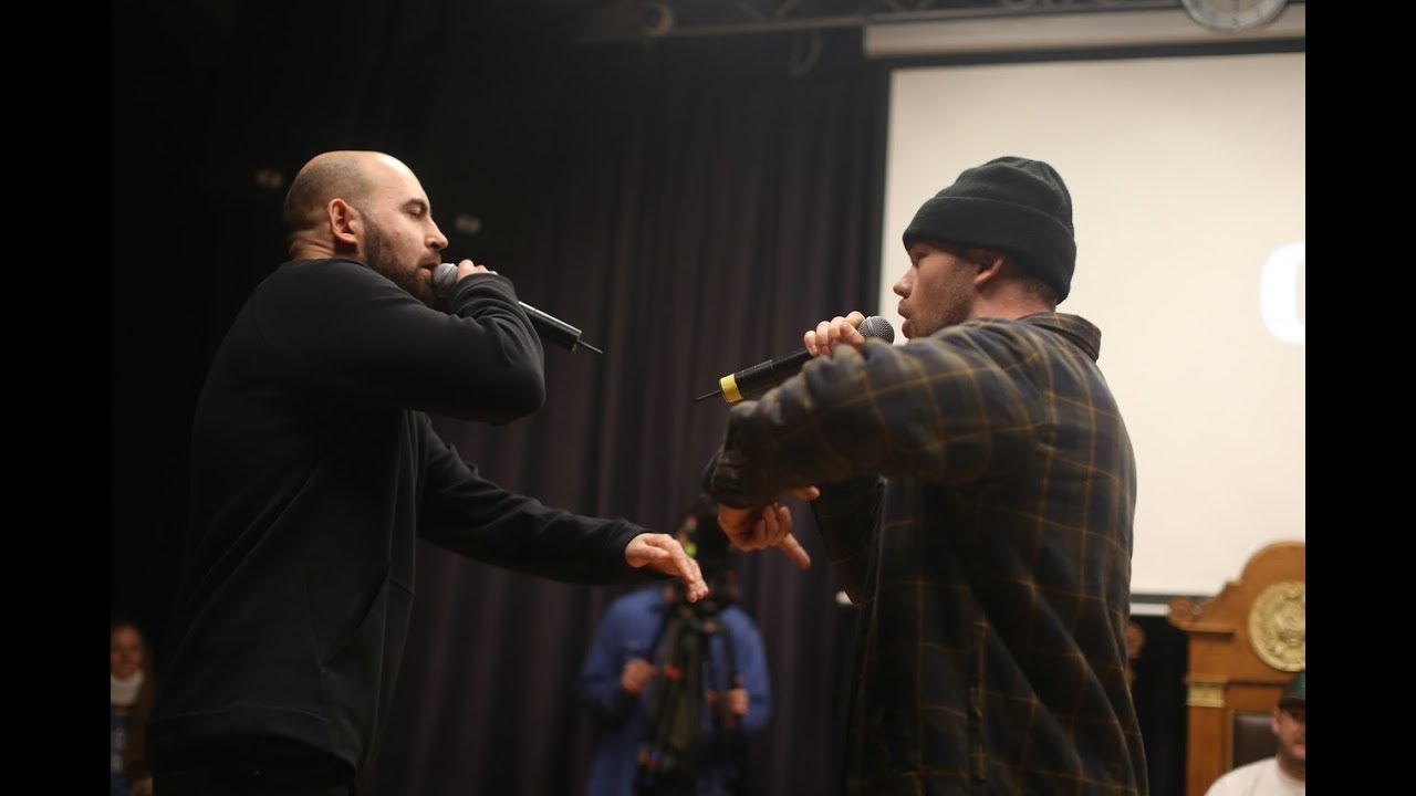 ТОНСКИ ПРИХОДИТ СВАТАТЬСЯ К РЕ ПАКУ. НОВОГОДНИЙ РЭП ФРИСТАЙЛ БАТТЛ.  "V1 BATTLE" 23.12.2017