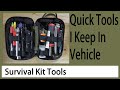 Survival kit tools edc organizer