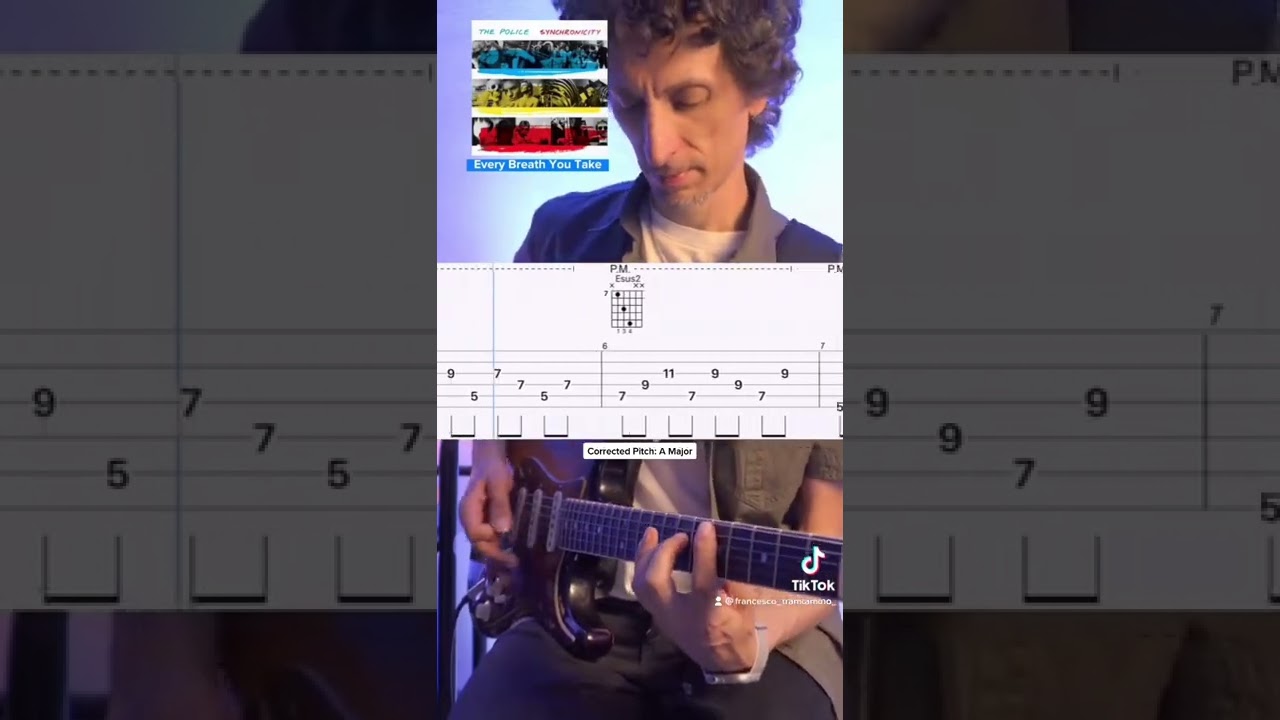 Watch Every breth you take The Police Guitar Tab on YouTube Watch Every breth you take The Police Guitar Tab on YouTube