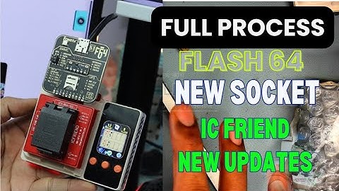 🚀 New Flash 64 Socket Launch | Works with All ICFRIEND E-Socket 🔥 Best for eMMC/UFS/EMCP Repair