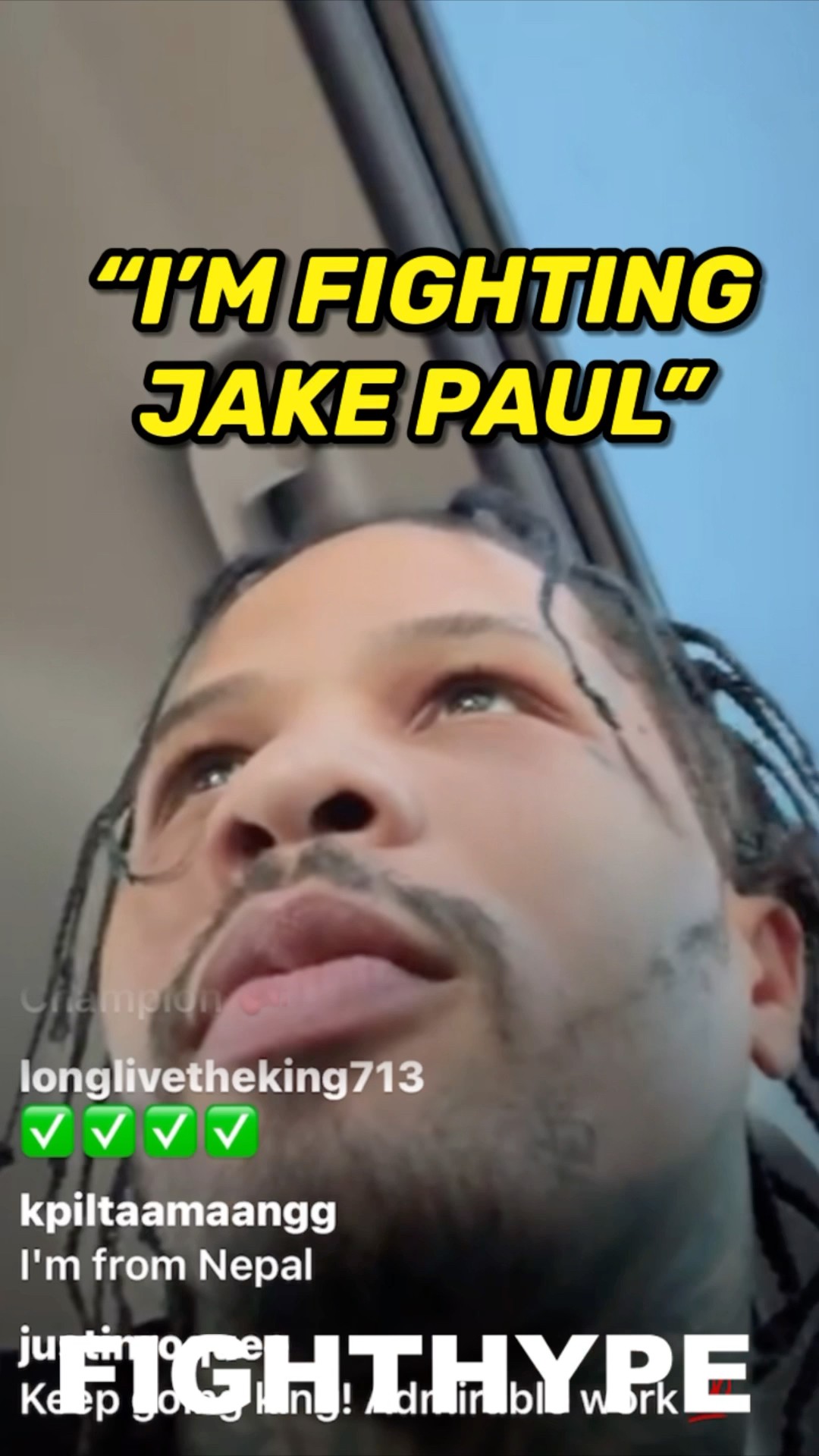 Gervonta Davis says “I’M FIGHTING JAKE PAUL” after Roach clash