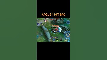 ARGUS [ ONE SHOT BRO ] || ARGUS DAMAGE HACK #ARGUS #Shorts #MLBB #mobilelegends